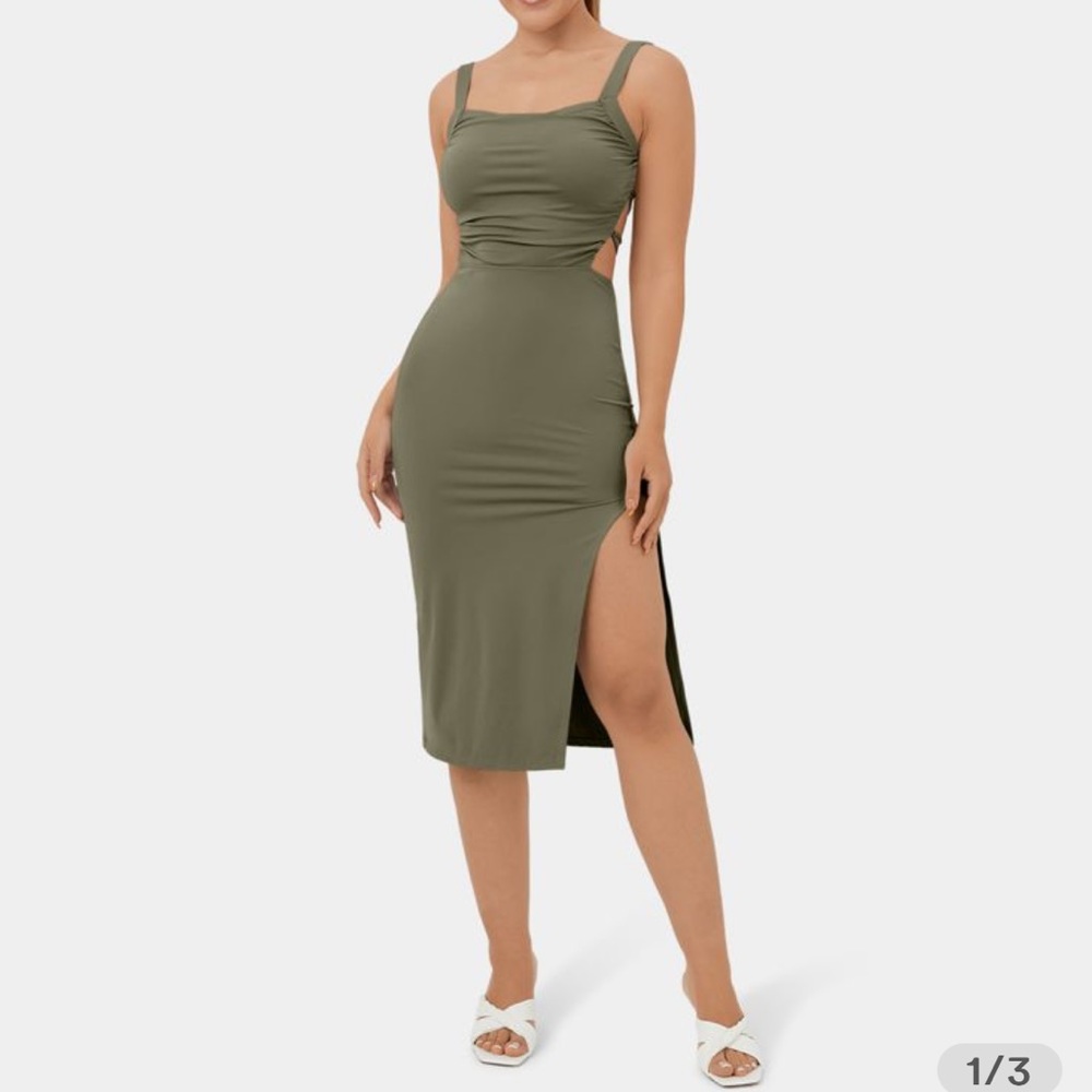 NWT Green Halara Dress